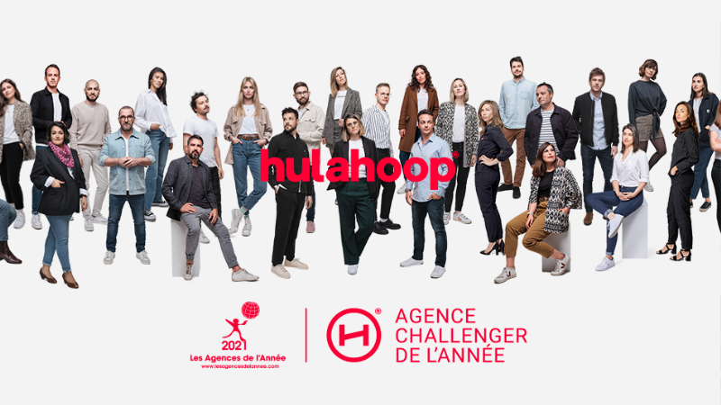 Hula Hoop est « l’agence Challenger de l’année » 2021