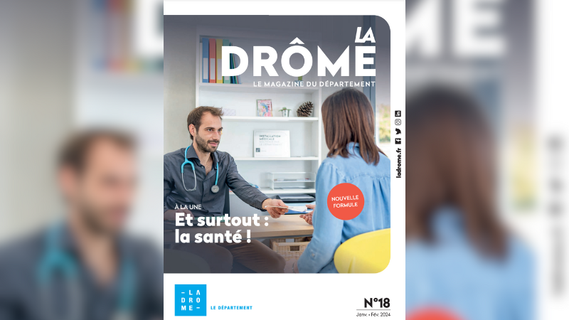 Le magazine « La Drôme » se renouvelle