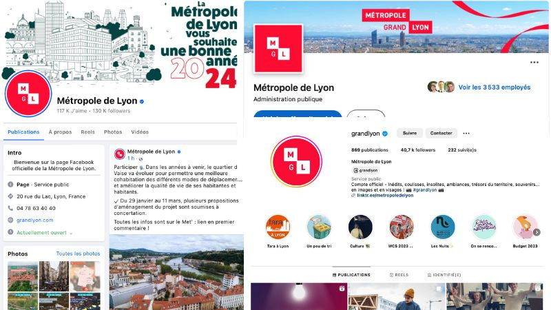 Newic accompagne la Métropole de Lyon sur les réseaux sociaux