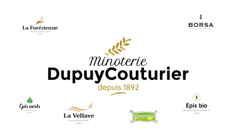 La minoterie Dupuy-Couturier dévoile sa nouvelle identité visuelle