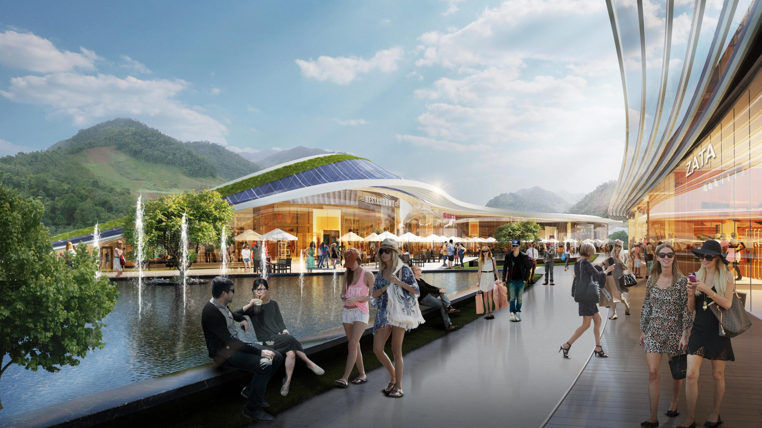 Le centre commercial Open Sky près d’Annecy : on en sait un peu plus