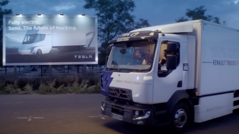 Renault Trucks roule déjà en électrique et le fait savoir