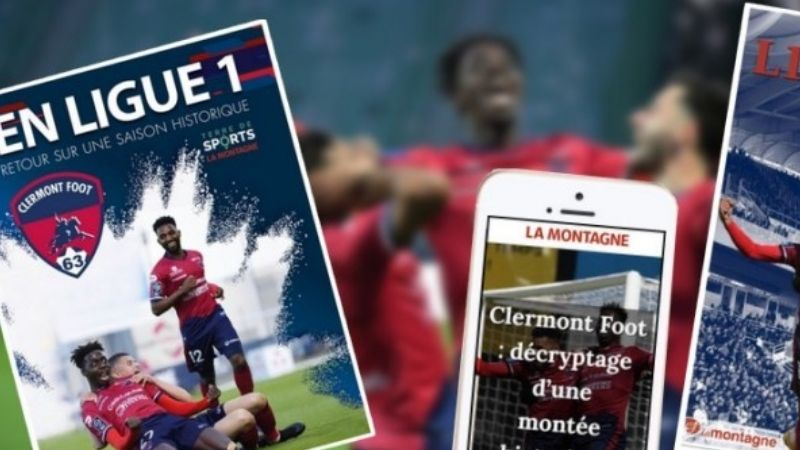 La Montagne célèbre la montée du Clermont Foot 63 en Ligue 1