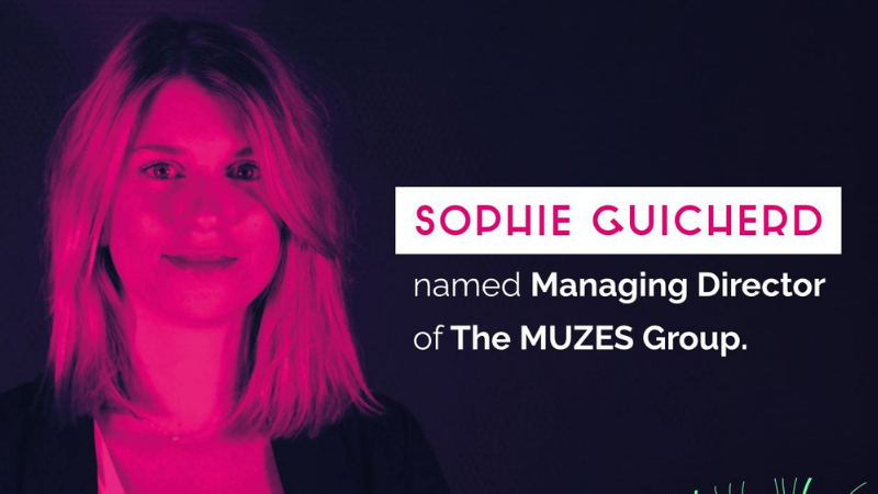 Sophie Guicherd est la nouvelle directrice générale de The Muzes