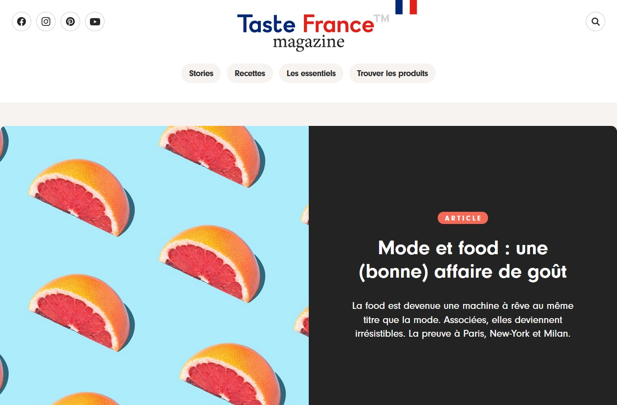 Empirik participe au lancement de Taste France Magazine
