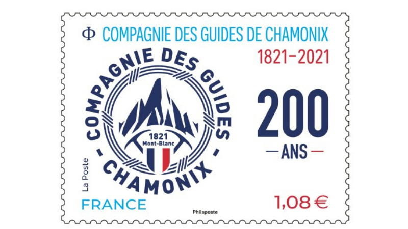 La Compagnie des guides de Chamonix timbrée pour son bicentenaire