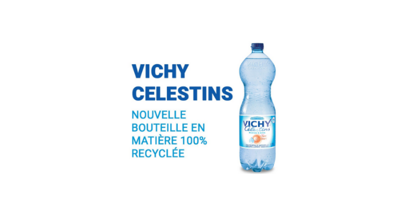 Vichy Célestins dévoile sa nouvelle bouteille