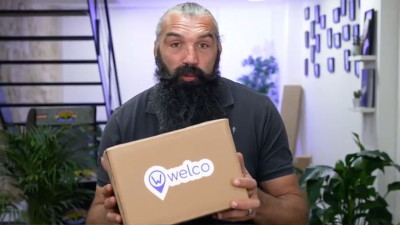 Sébastien Chabal appuie Welco pour sa première publicité